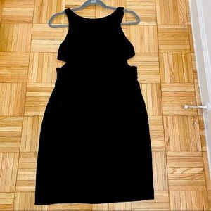 Aidan Mattox little black dress